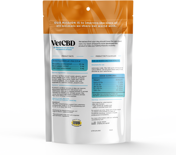 CBD Mobility Chews for Dogs