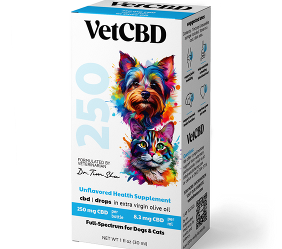 Full-Spectrum CBD Tincture for Dogs & Cats