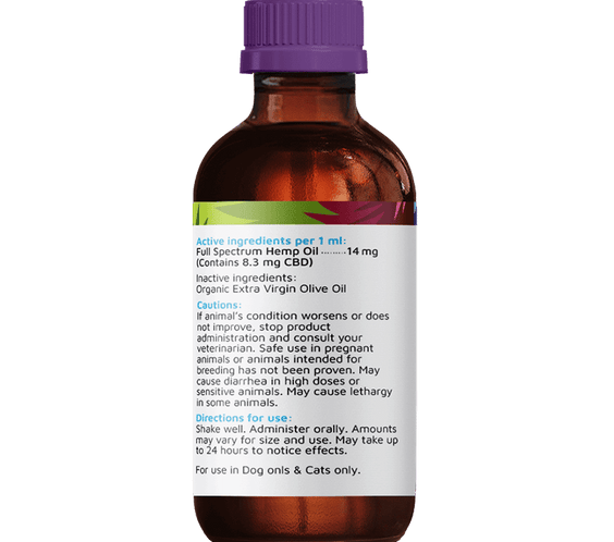 Full-Spectrum CBD Tincture for Dogs & Cats