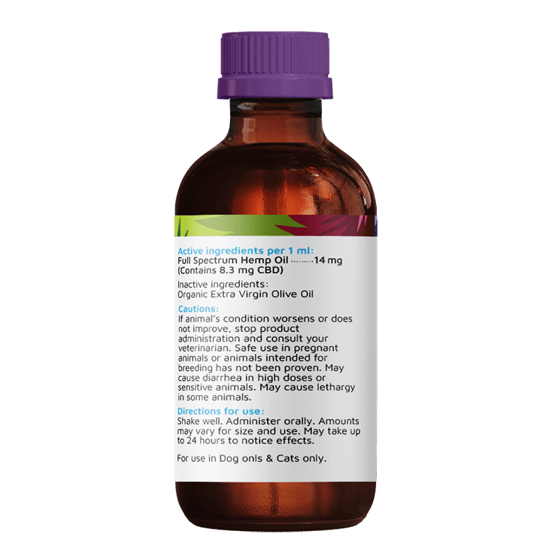 Full-Spectrum CBD Tincture for Dogs & Cats