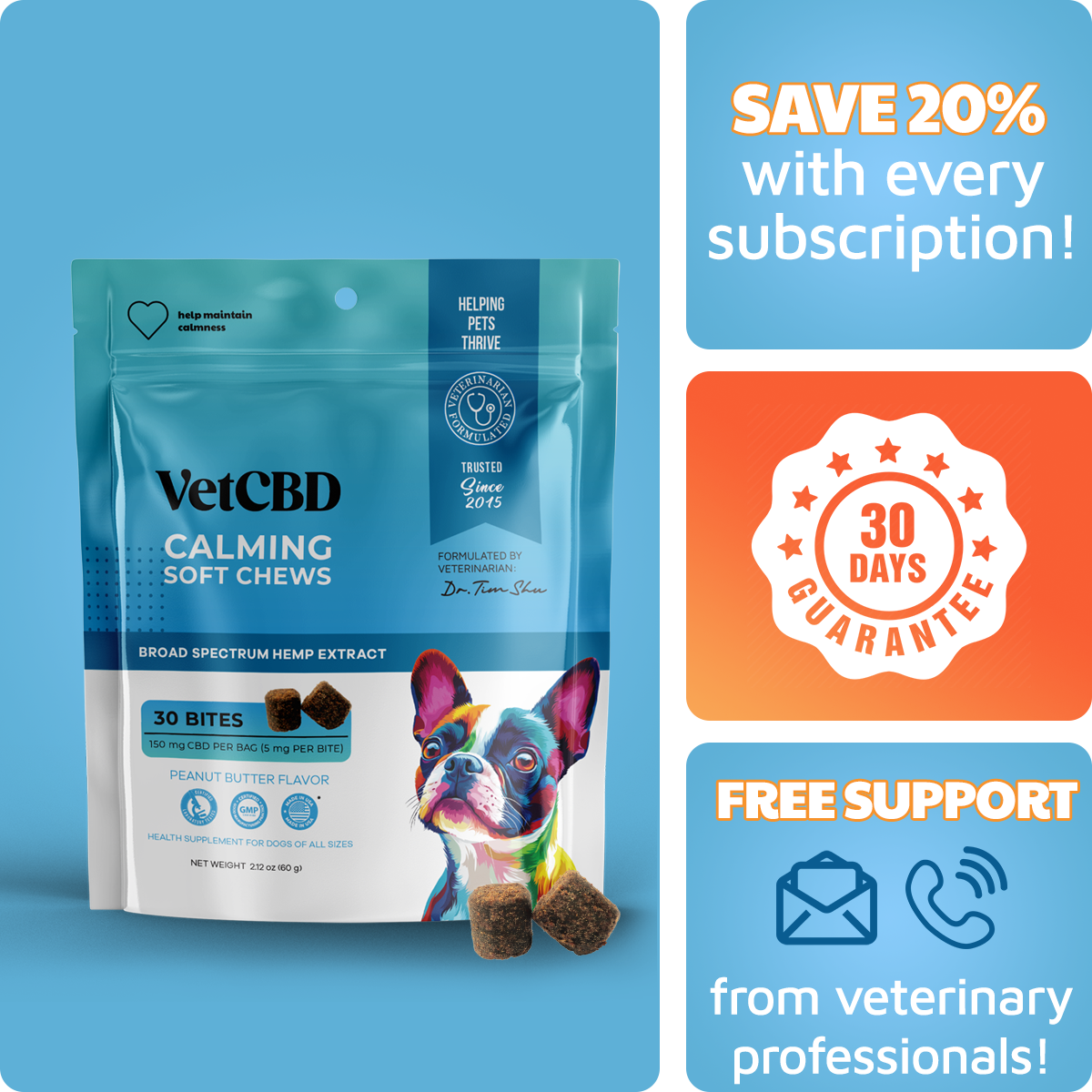 CBD Calming Chews for Dogs
