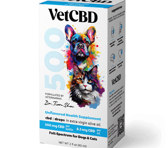 Full-Spectrum CBD Tincture for Dogs & Cats