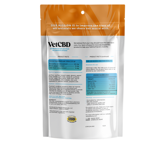 CBD Mobility Chews for Dogs