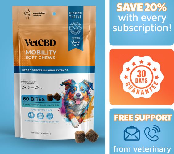 CBD Mobility Chews for Dogs