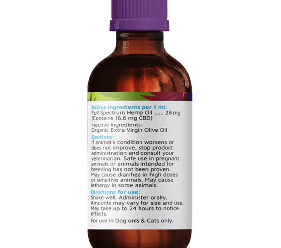 Full-Spectrum CBD Tincture for Dogs & Cats