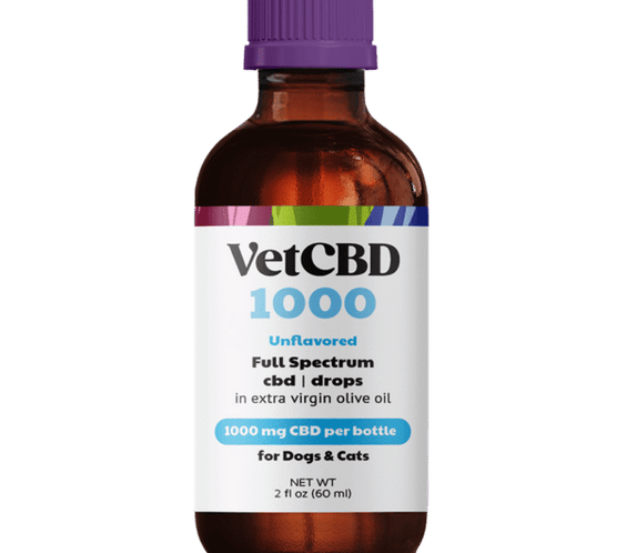 Full-Spectrum CBD Tincture for Dogs & Cats